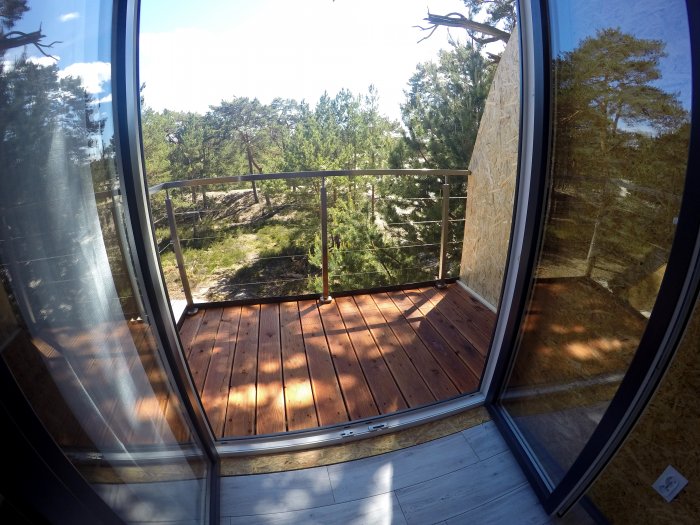 Apartament czteroosobowy studio z balkonem.