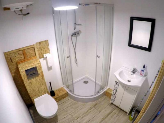 Apartament czteroosobowy z dużym tarasem i oddzielną sypialnią