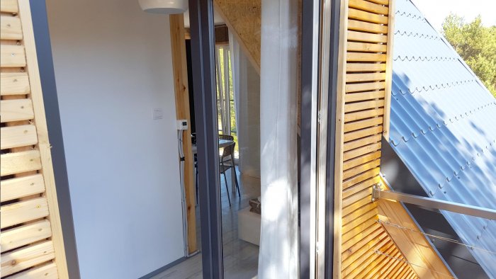 Apartament czteroosobowy studio z balkonem.