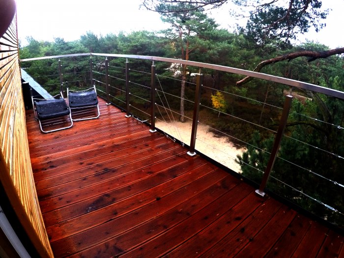 Apartament czteroosobowy z dużym tarasem i oddzielną sypialnią